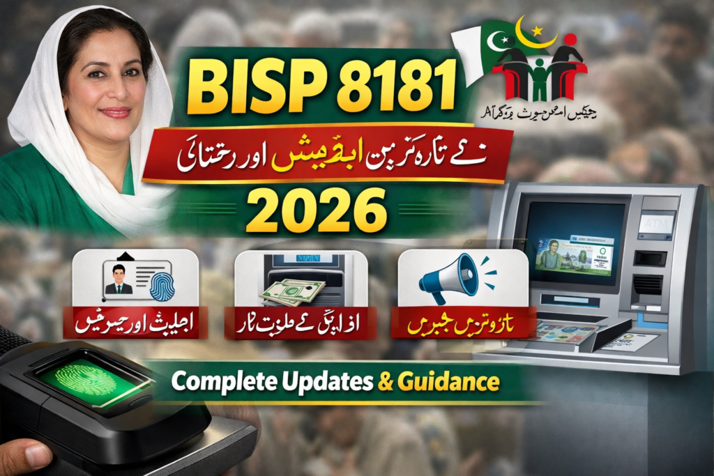 BISP 8171 New Latest Updates and Guides 2026