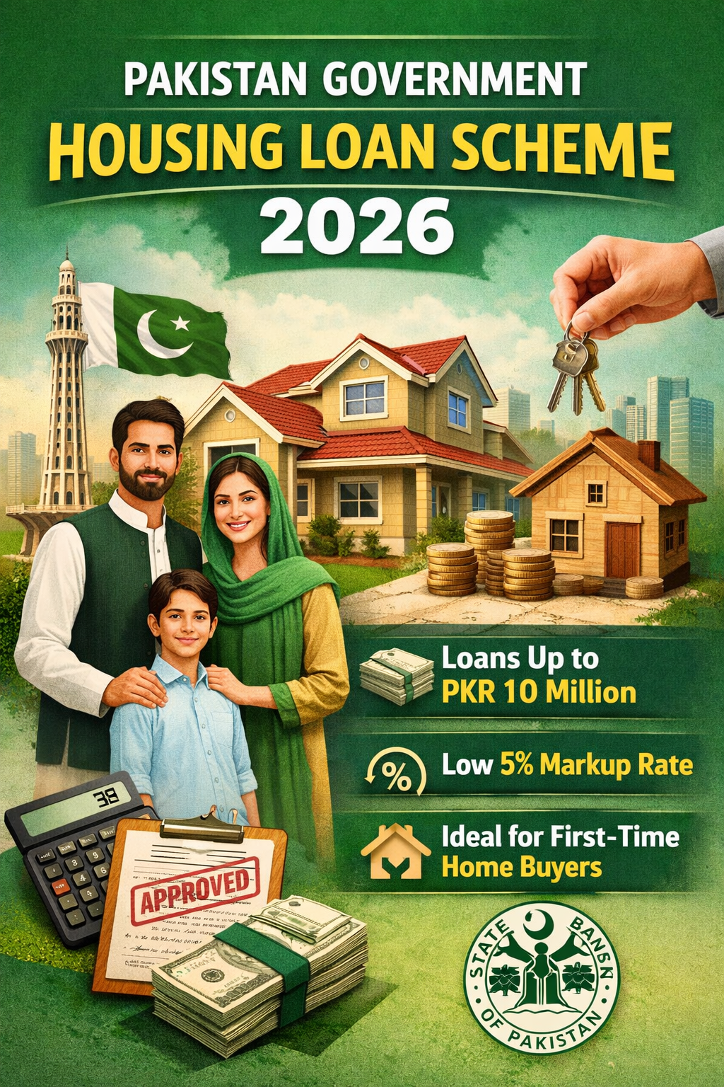 Pakistan Government Housing Loan Scheme 2026 – Complete Guide for First-Time Home Buyers